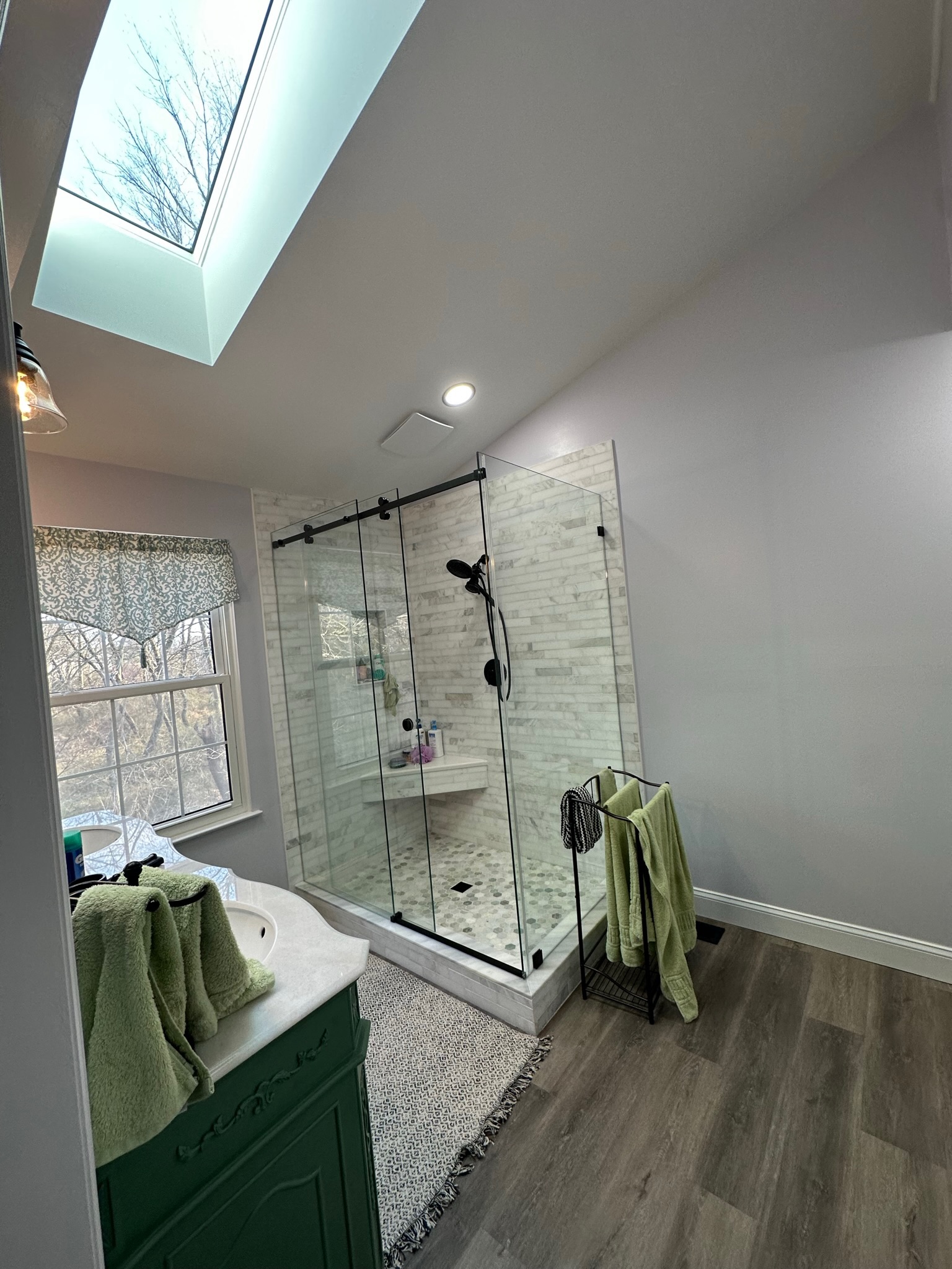 Bathroom Greenvanity Skylight