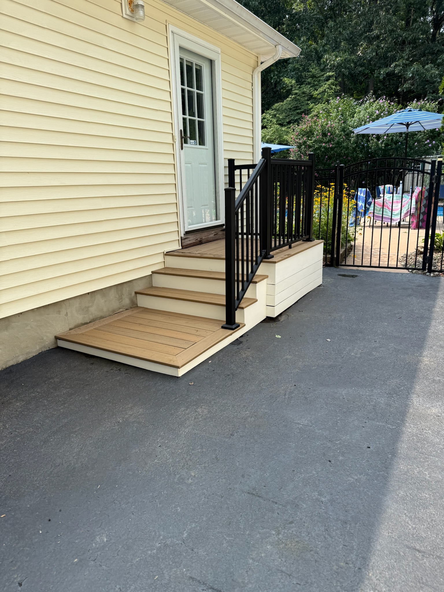 Deck Natural Blackrailing