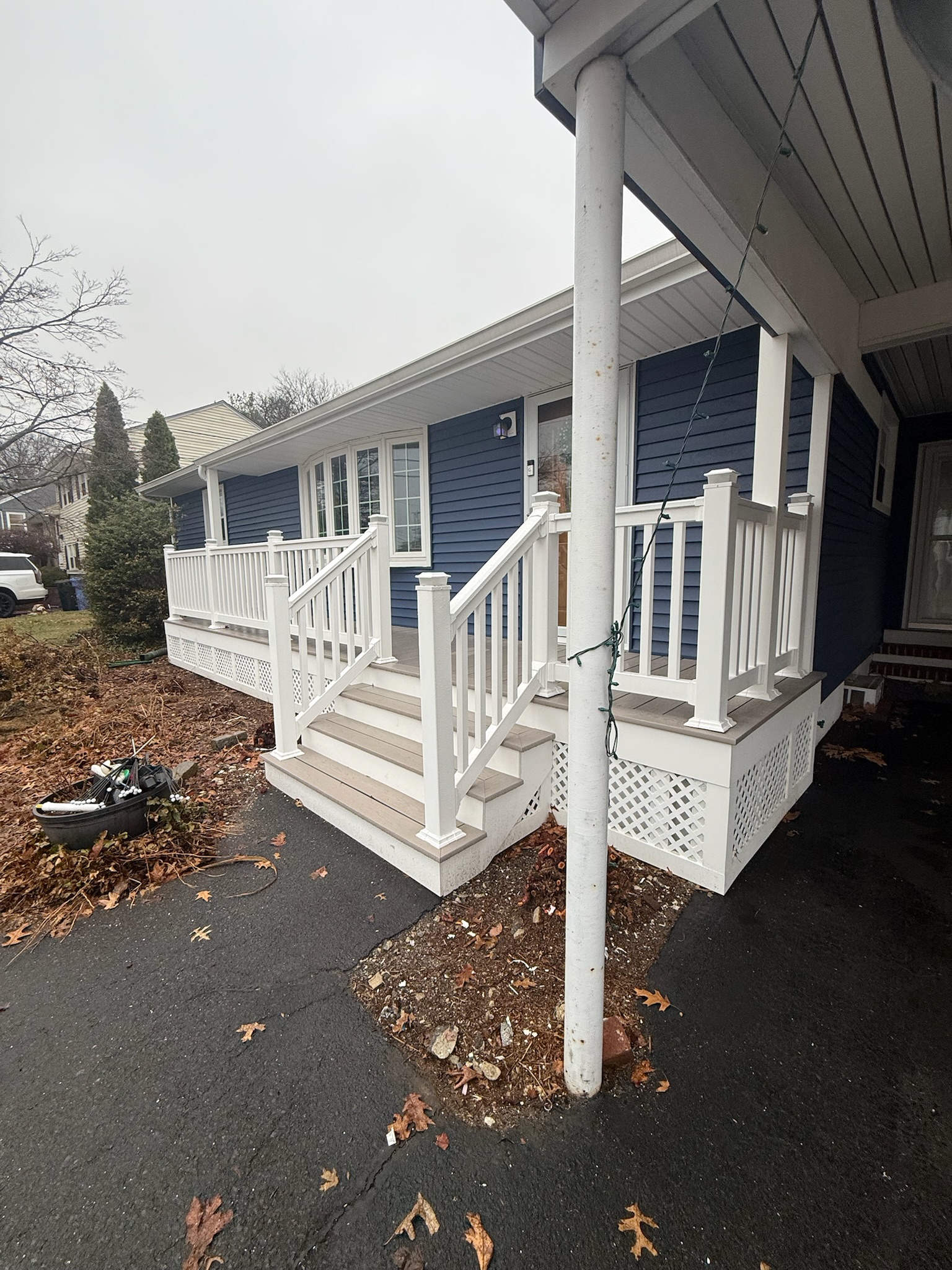 Deck Navyhouse Whitetrim