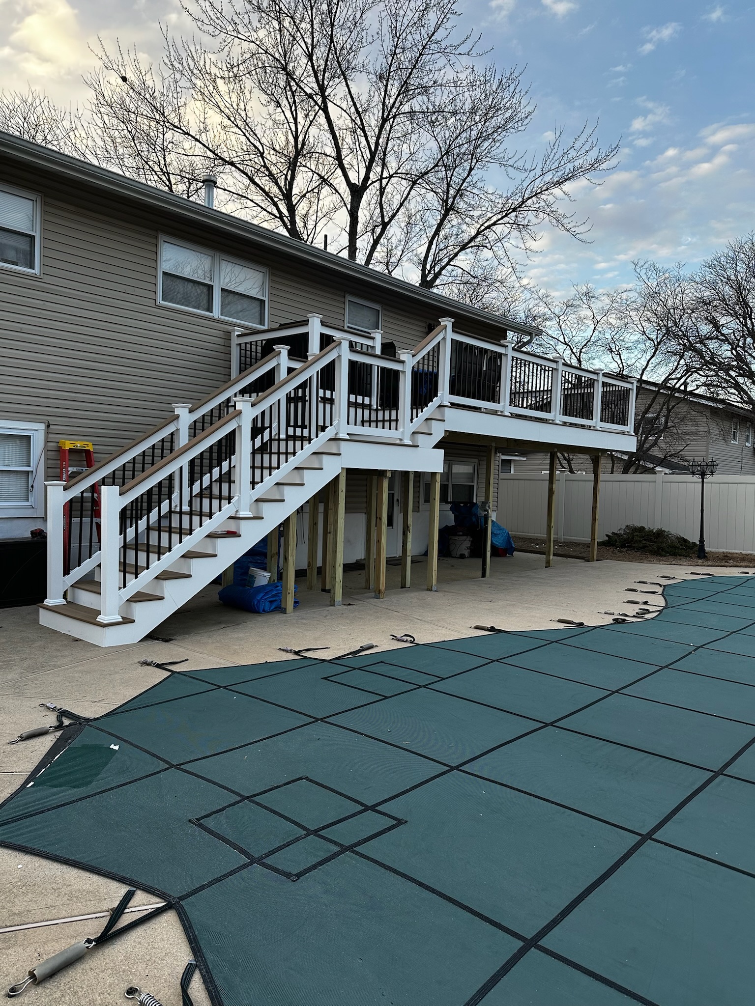 Deck Pool Whiterailing - Photo 2