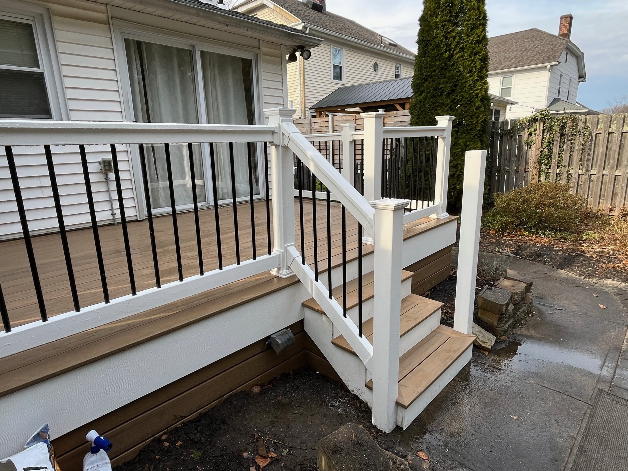 Deck Stairs Construction - Photo 2