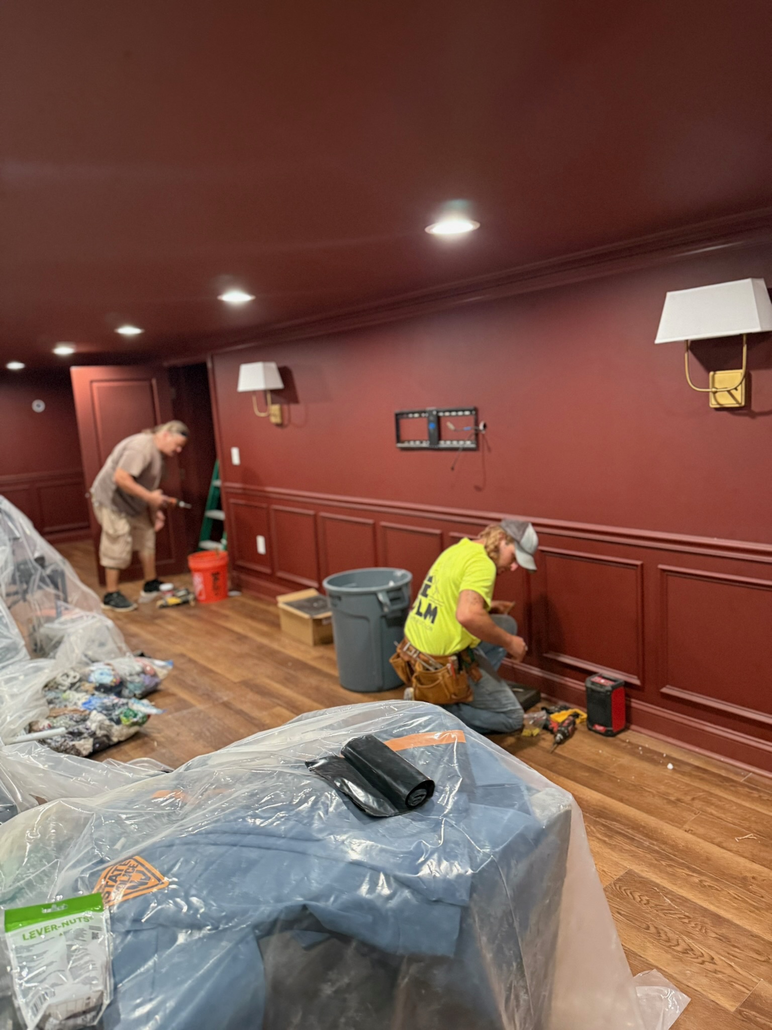 Basement Burgundy Complete